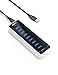 Anker [Upgraded Version] USB 3.0 SuperSpeed 10-Port Hub Including a BC 1.2 Charging Port with 60W (12V / 5A) Power Adapter [VIA VL812-B2 Chipset and Updated Firmware 9081] AH231 primary