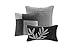 Madison Park Dune Duvet Cover King/Cal King Size - Grey , Pieced Duvet Cover Set – 6 Piece – Faux Suede Light Weight Bed Comforter Covers