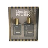 MONSIEUR MUSK 2 PC. GIFT SET ( COLOGNE SPRAY 2.0 oz + AFTERSHAVE 4.0 oz ) by Dana for Men