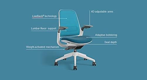 Steelcase Series Office Chair Ergonomic Work Chair with Wheels