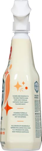 FAMILYGUARD BRAND DISINFECTANT SPRAY TRIGGER & MULTI SURFACE CLEANER, ANTIBACTERIAL SPRAY, EXPERTLY FORMULATED FOR USE IN HOMES WITH CHILDREN & PETS, CITRUS SCENT, 32 OZ (PACK OF 1)