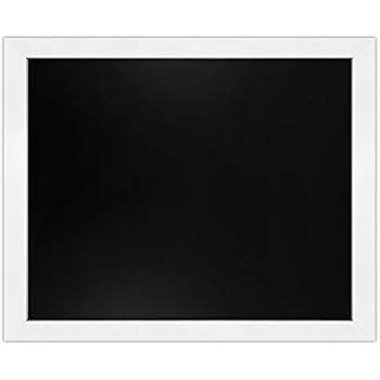 White Framed Premium Surface Magnetic Chalk Board- 18