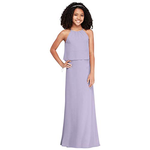 jordan junior bridesmaid dresses Classic Junior Bridesmaid Dress Shawl Collar Size 5T-6