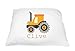 Personalized Kid's Tractor Pillowcase Cover Microfiber Polyester 20 by 30 Inches, Tractor Bedding, Tractor Pillow, Tractor Decorations, Personalized Gifts for Kids, Tractor Toy, Tractor Accessories