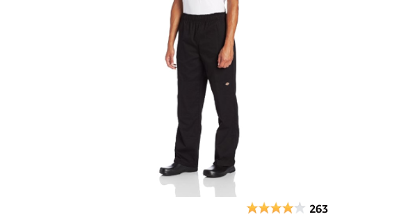 Amazon.com: Dickies Pantalón de chef holgado de doble rodilla para hombre,  Negro, XS : Ropa, Zapatos y Joyería