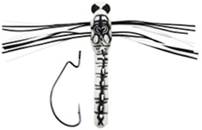 Lunkerhunt Dragonfly Lure | Realistic Topwater Fishing Lures for Bass, Double Skirted Wings, Perfect Trouth and Pike Lure, Weedless Bait