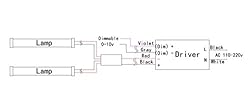 72W Magnetic LED Driver, 0-10V