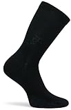 Travelsox The Best Dress and Travel Crew Compression Socks TSC, Black, X-Large