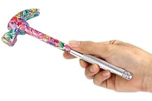 HOMECLEAN 6 in 1 Metal Hammer & Screwdriver Multitool Set with Anti-Slip Grip Handle Slotted/Flat Head Phillips Screwdriver Nail Puller and Claw Hammer (Red)