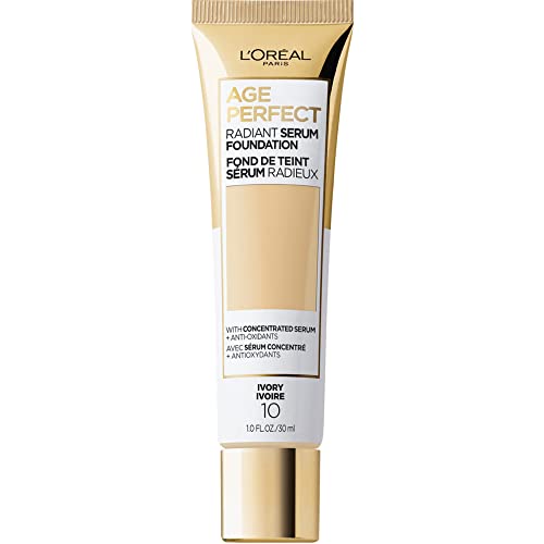 L’Oréal Paris Age Perfect Radiant Serum Foundation with SPF 50, Ivory