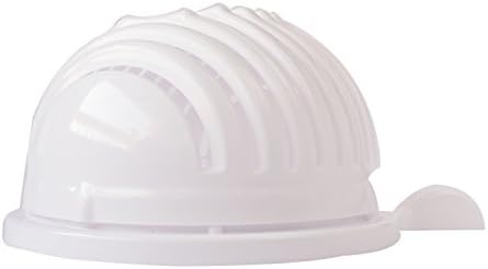 Sykitchen Plastic Salad Cutting Bowl/Chopper/Cutting Board(White)