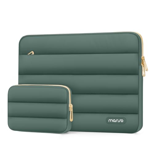 MOSISO Laptop Hülle Tasche 16 Zoll, 15,6-16 Zoll Puffy Laptoptasche