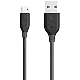Anker PowerLine 3-feet Micro USB Charging Cable for Android Smartphones (Black)