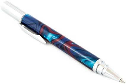 Fire and Ice Rollester Pen with Chrome