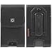 iPhone 5 Vertical Noble Black Leather Case with Fixed Belt Clip