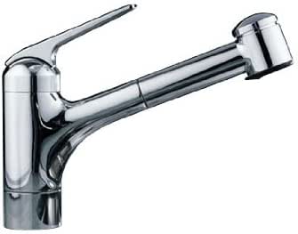 Kwc 10 061 032 127 Domo Single Lever Pull Out Kitchen Faucet