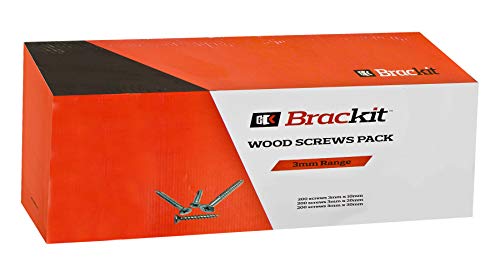 600St. Holzschrauben Satz je 200 St. 3mm x 10/20/30mm Holzbauschrauben verzinkter Stahl Kreuzschlitz Senkkopf… – Bild 4