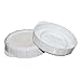 Glass Milk Bottles - USA Made 33.8 oz Jugs with Extra Lids - Set of 4