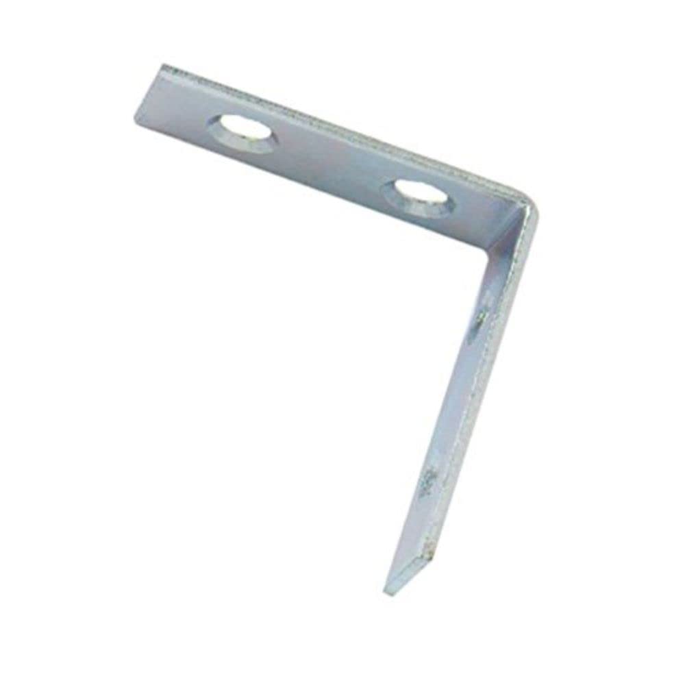 Merriway BH05148 (4 Pcs) Corner Brace Bracket Plates, BZP 75mm - Pack of 4 Pieces
