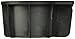 Dorman 41008 Front Cup Holder Insert Compatible with Select Ford / Lincoln Models, Black