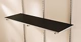Rubbermaid FG5E22FTCSLRK FastTrack 4' Multi-Purpose Shelf