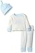 Burt's Bees Baby Organic Tee, Pant and Hat Set