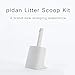 pidan Cat Litter Scoop with Stand Cat Scooper with Holder and Caddy Solid and Durable Eco-Friendly Material, Easy to Clean Ergonomic Design