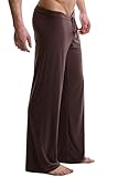TESOON Men's Super Soft Modal Spandex Harem Yoga Pilates Pants