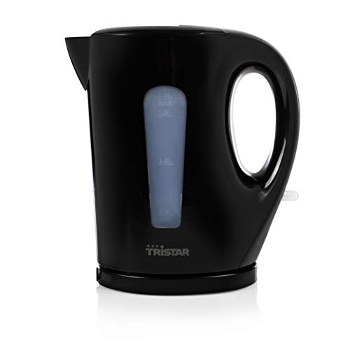 WK-3384 bollitore Elettrico 2200, plastica, Nero, W, 1.7 Litri, Acciaio Inox