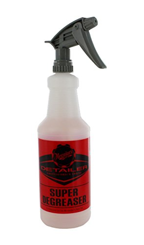 Meguiar s D20108 Super Degreaser Bottle - 32 oz. Capacity W/ Meguiar s D110542 Chemical Resistant Sprayer