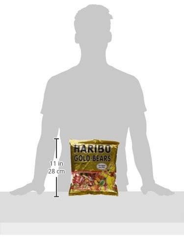 HARIBO GOLDBEARS, GUMMI CANDY, 3 LB BAG, ASSORTED FLAVORS