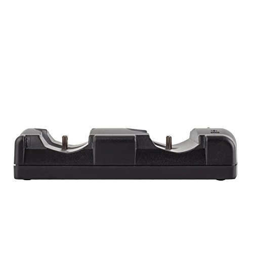 VSEER PS3 Controller Charging Dock Charging Station 2 in 1 with LED Light Indicator Compatible for Original PS3/MOVE Controller, Black