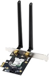 ASUS PCE-AX1800 WiFi 6 PCIe Card Bluetooth 5.2 1800Mbps 2 Antennas WPA3 view 11