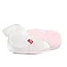 Baby Booties, Adjustable, Soft & Secure (Pink, 0-3 Months)
