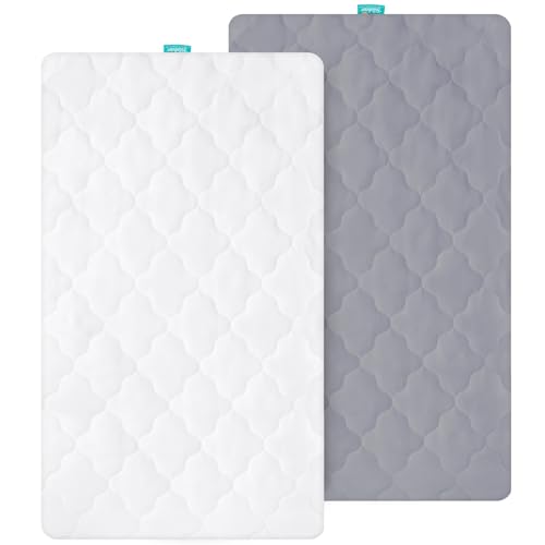 Bassinet Mattress Pad Cover 2 Pack