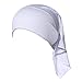 Weixinbuy Muslim Women Soft Comfortable Inner Hijab Caps White