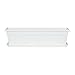 Novelty 10242, White, Countryside Flower Box Tray, Medium (22.25” x 6.5”)