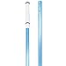 U.S. Pool Supply Professional 12 Foot Blue Anodized Aluminum Telescopic Swimming Pool Pole, Adjustable 2 Piece Expandable Step-Up - Attach Connect Skimmer Nets, Rakes, Brushes, Vacuum Heads with Hoses