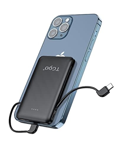 6000mAh Small Portable Phone Charger, Mini Power Bank Fast