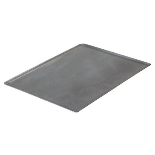 De Buyer Professional 40 cm x 30 cm Blued Iron La Lyonnaise Baking Tray with Oblique Edges 5363.40