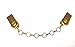 Gold Plate Circle Sweater Guard Sweater Clip