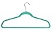 Velvet Hangers with Accessory Bar - For Shirts, Dresses, and Delicate Clothing - Non-Slip Velvety Smooth Texture - Slim Space Saving Design- sea foam green- 50 Pack - 17.5 x 0.2 x 9.5 Inches