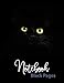 Notebook Black Pages: 110 pages of 8.5
