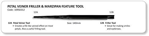 JEM Tool 12 - Petal Veiner/Friller/Mouth Tool by JEM Cutters