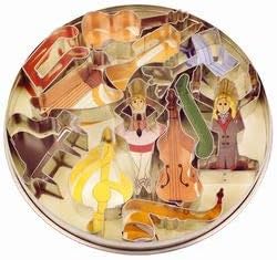 Amazon クッキーカッターオーケストラset 12種類 Cookie Cutterdecora Shop お菓子道具の専門店 St クッキー型 オンライン通販