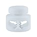 Paracord Planet Double Barrel Cord Lock Draw String Toggle Stopper – Choose from 5, 10, and 20 Pack Sizes (White, 10 Pack)