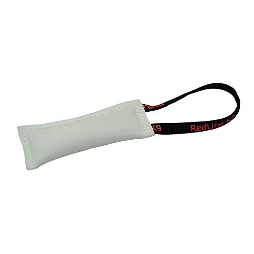 RedLine K9 Premium Leather Bite Tug Toy 1 Handle 3