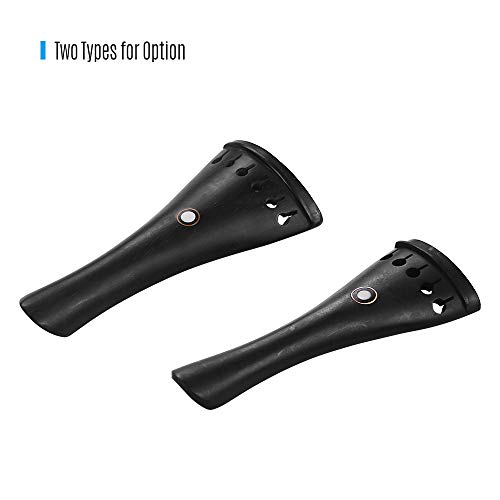 Muslady Violin Fiddle Tailpiece Ebony Particular Design for 5-String / 6-string Violin Tailpieces Orchestral Strings Accessories - Thumbnail 7