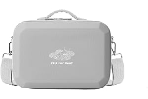 Hard Case for DJI Neo 2 Fly More Combo, Portable Waterproof PU Shoulder/Hand Bag for DJI Neo 2 Drone Accessories [Case Only]