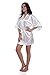 Elountik Satin Kimono Wedding Party Getting Ready Robe Bride Robe Bridal Kimono Bridesmaid Proposal Gifts